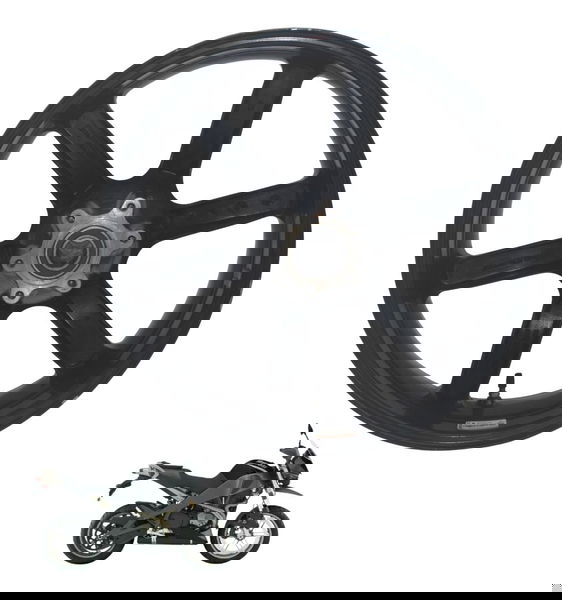 Roda Traseira Buell Ulysses Xb12 05-07 Original Preto