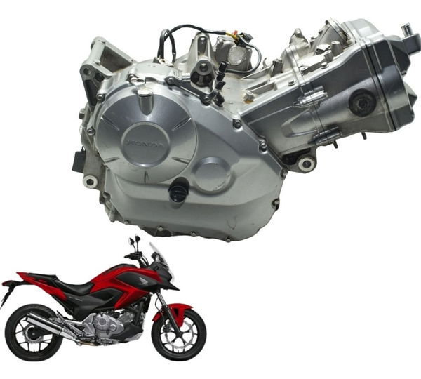 Motor Completo Nfe Baixa Base Troca Honda Nc 700 12-15 Origi