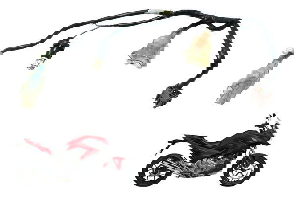 Chicote Meia Luz C/ Avaria Honda Nc 700 12-15 Original