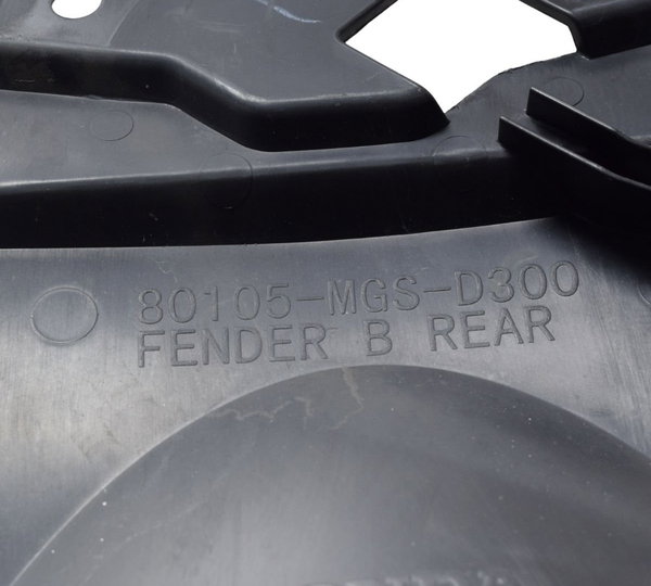 Paralama Traseiro B Honda Nc 700 12-15 Original