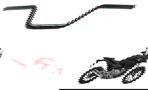 Guidão Empenado Honda Nc 700 12-15 Original Preto