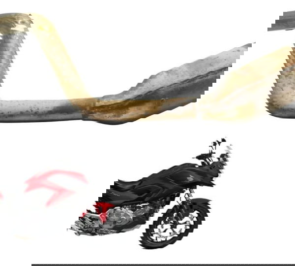 Curva Escape C/ Detalhes Honda Nc 700 12-15 Original