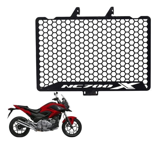 Grade Proteção Radiador Honda Nc 700 12-15 Preto