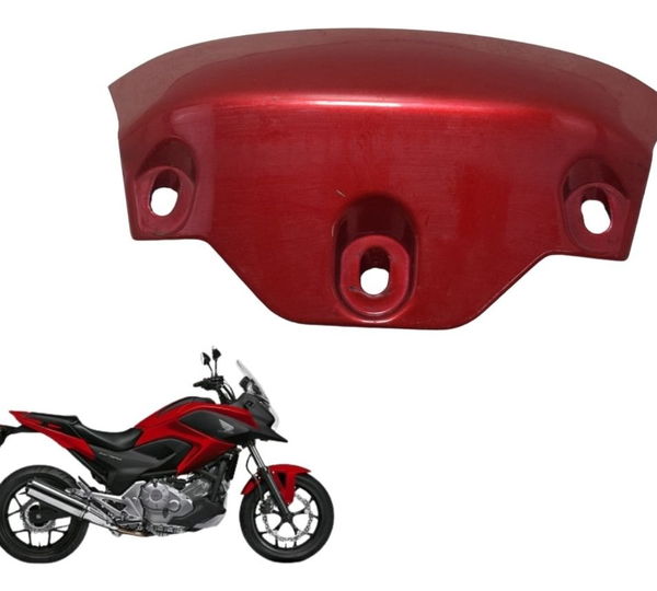Acabamento Banco Dianteiro Honda Nc 700 12-15 Original Vermelho