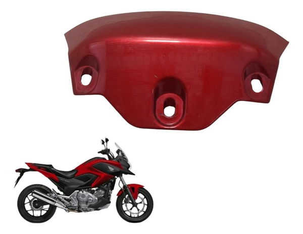 Acabamento Banco Dianteiro Honda Nc 700 12-15 Original Vermelho