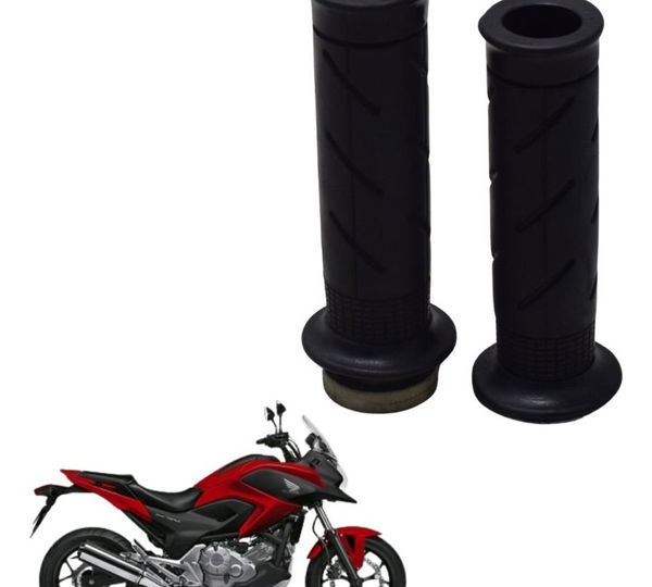 Par Manopla Honda Nc 700 12-15 Original Preto