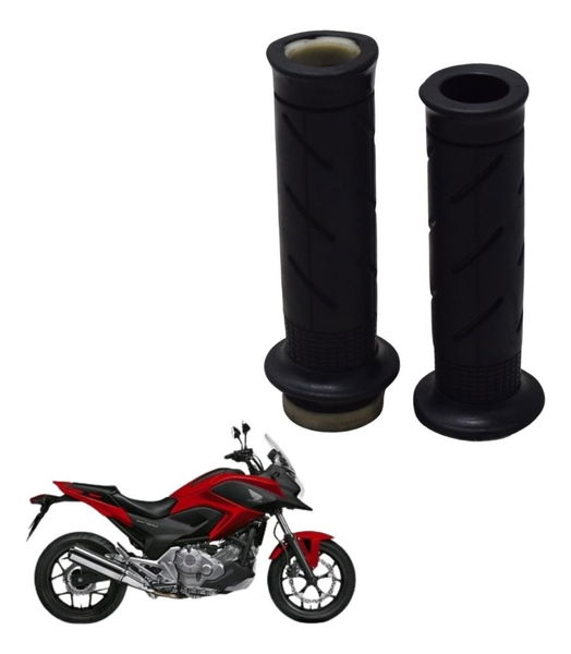 Par Manopla Honda Nc 700 12-15 Original Preto