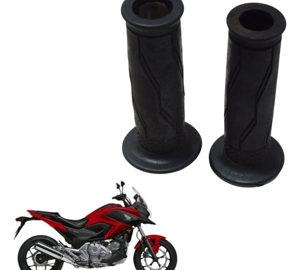 Par Manopla Honda Nc 700 12-15 Preto