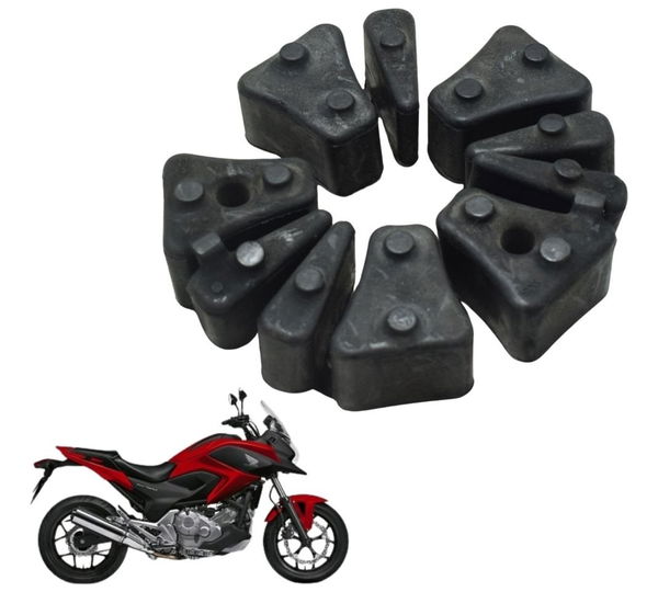 Coxim Cubo Coroa Honda Nc 700 12-15 Original