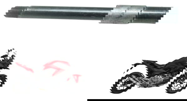 Eixo Roda Dianteira Honda Nc 700 12-15 Original