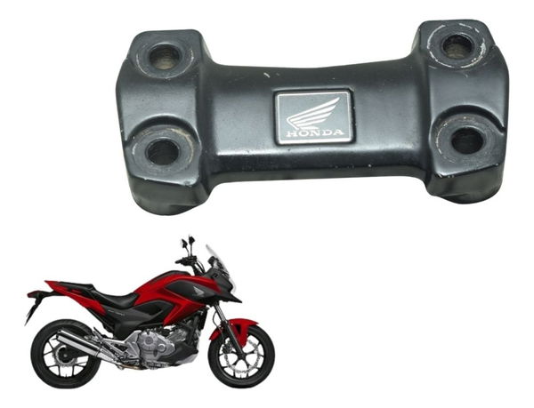 Tampa Riser Guidão Honda Nc 700 12-15 Original Cinza