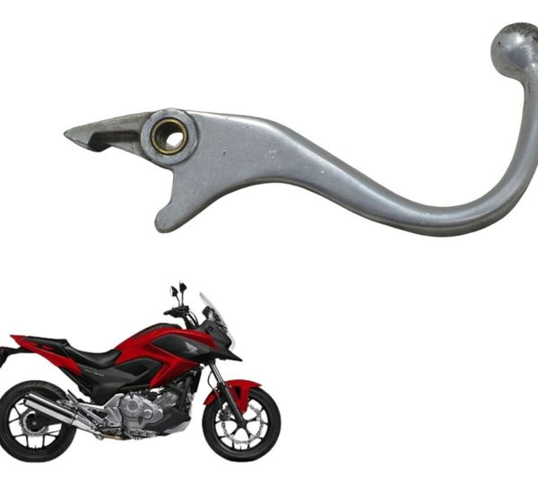 Manete Freio C/ Avaria Honda Nc 700 12-15 Original Cinza