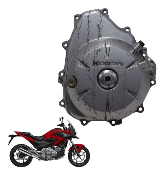 Tampa Motor Estator Honda Nc 700 12-15 Original Cinza