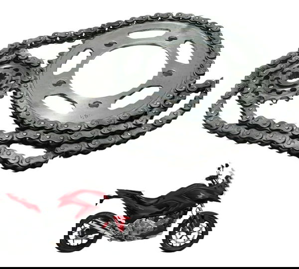 Kit Relação Honda Nc 700 12-15 Original Cinza