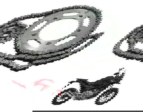 Kit Relação Honda Nc 700 12-15 Original - Cinza