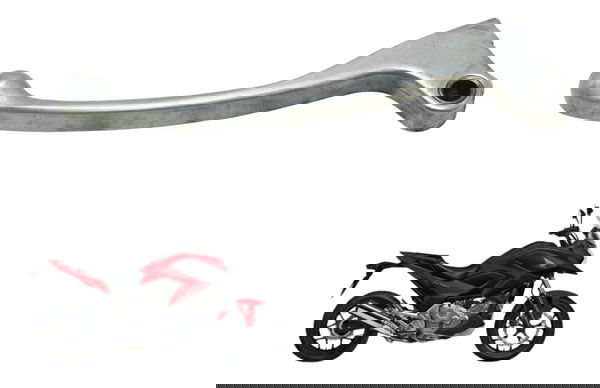 Manete Embreagem Honda Nc 700 12-15 Original Cinza