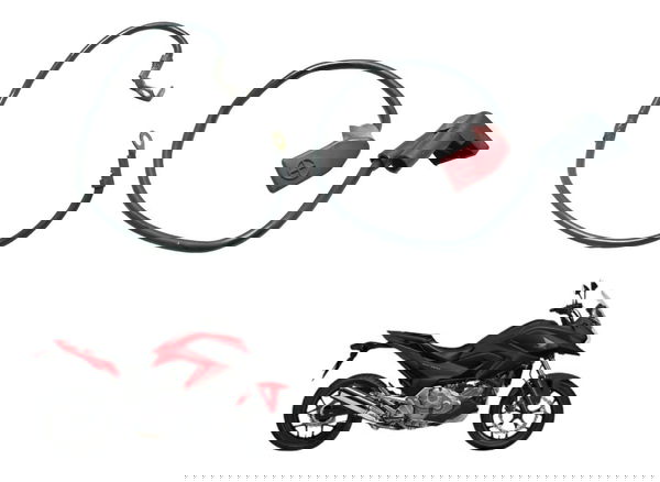 Cabo +/- Bateria Honda Nc 700 12-15 Original