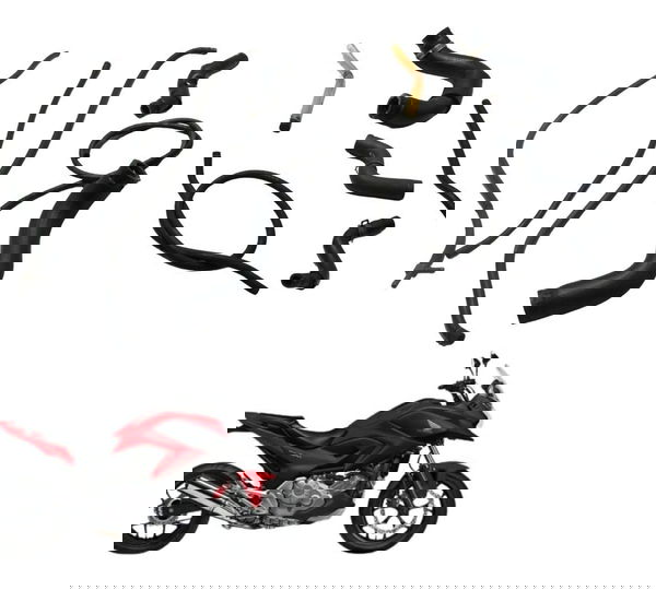 Kit Mangueiras Honda Nc 700 12-15 Original