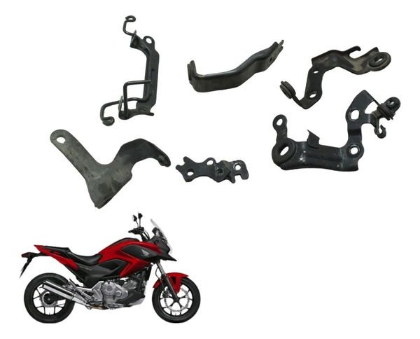 Kit Suporte Diversos Honda Nc 700 12-15 Original