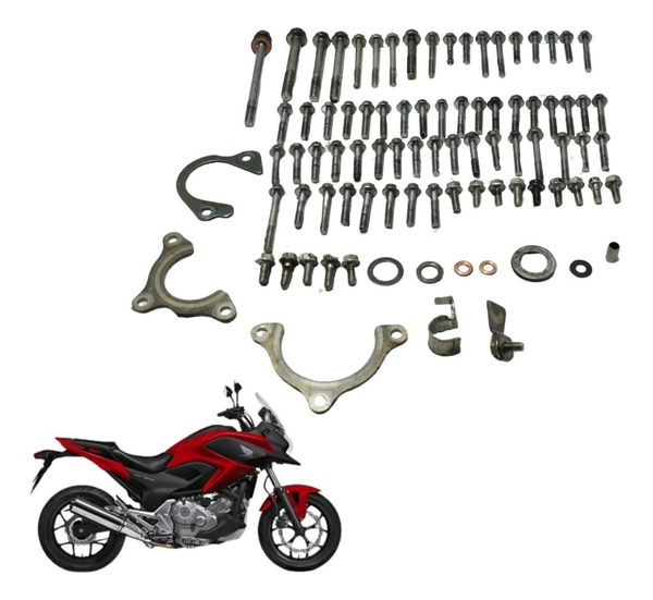 Kit Parafuso Motor Honda Nc 700 12-15 Original