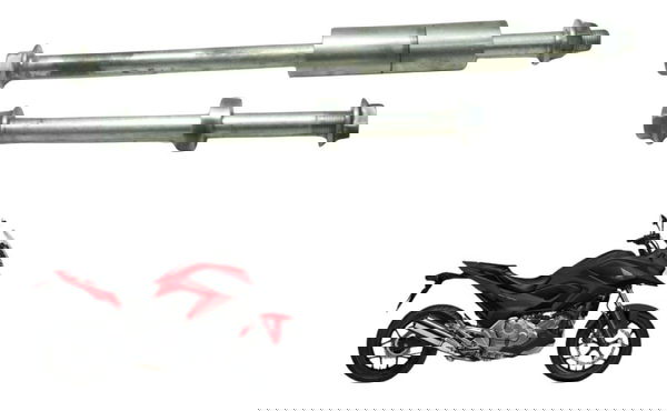 Par Parafuso Fixação Motor Honda Nc 700 12-15 Original