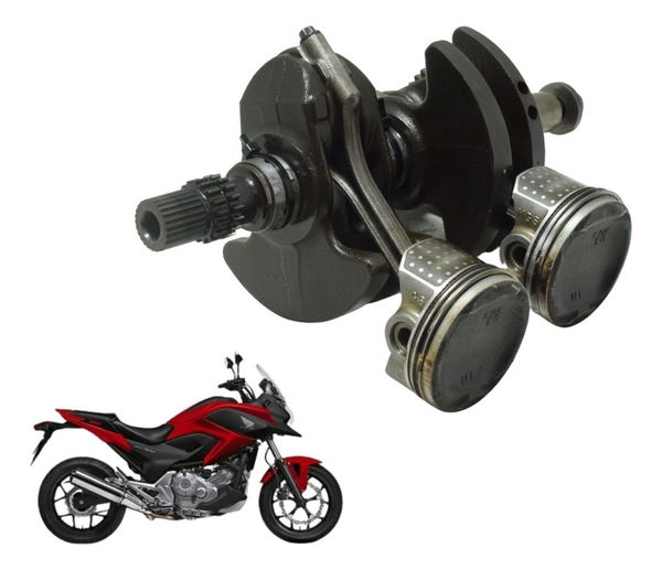 Virabrequim Completo Honda Nc 700 12-15 Original