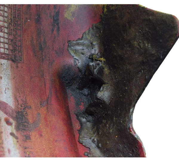 Paralama Dianteiro C/ Avaria Honda Cb 600f Hornet 04-07 Orig Dianteira