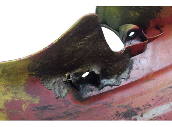 Paralama Dianteiro C/ Avaria Honda Cb 600f Hornet 04-07 Orig Dianteira