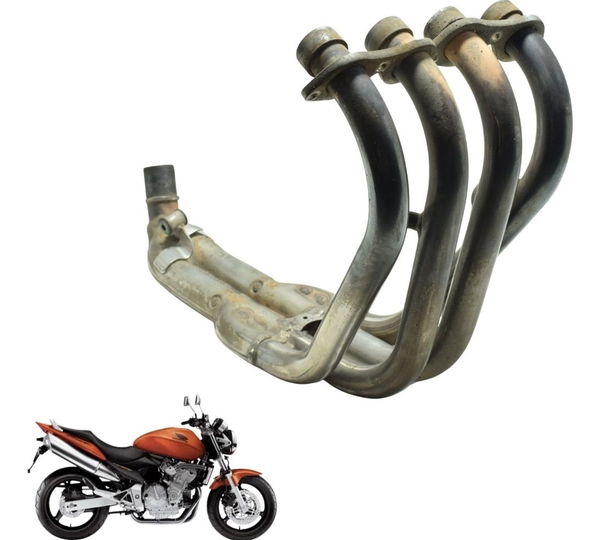 Curva Escape C/ Detalhes Honda Cb 600f Hornet 04-07 Original