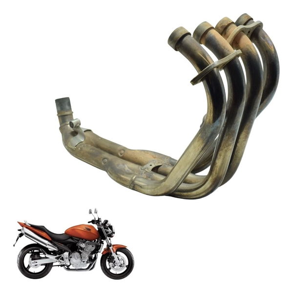 Curva Escape C/ Detalhes Honda Cb 600f Hornet 04-07 Original