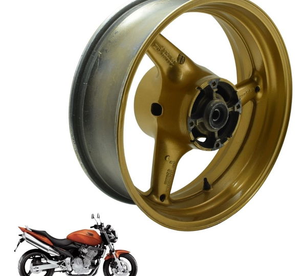 Roda Traseira Honda Cb 600f Hornet 04-07 Original
