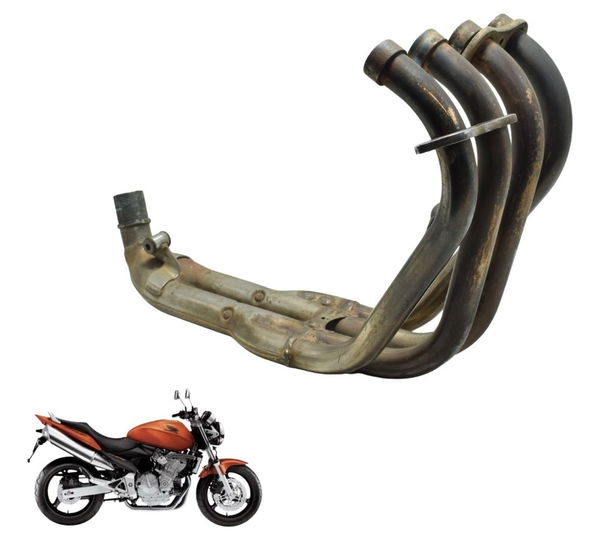 Curva Escape C/ Detalhes Honda Cb 600f Hornet 04-07 Original