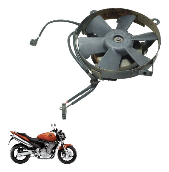 Ventoinha Radiador C/ Detal Honda Cb 600f Hornet 04-07 Orig