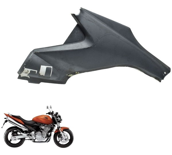 Carenagem Lateral Dir C/ Avaria Honda Cb 600f Hornet 04-07