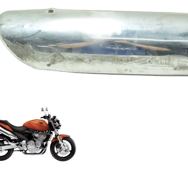 Capa Ponteira Escape C/detal Honda Cb 600f Hornet 04-07 Orig