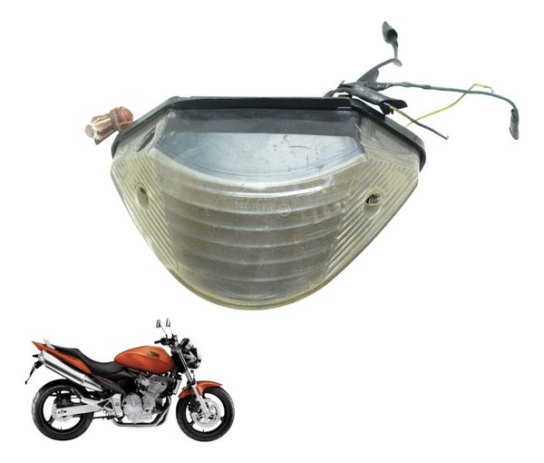 Lanterna Traseira C/ Avaria Honda Cb 600f Hornet 04-07 Orig