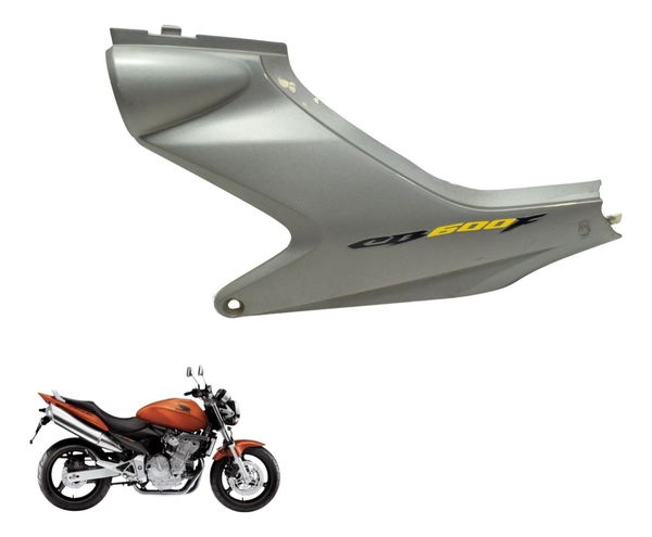 Carenagem Lateral Esq C/ Avaria Honda Cb 600f Hornet 04-07