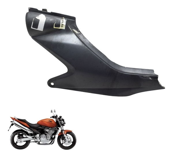 Carenagem Lateral Esq C/ Avaria Honda Cb 600f Hornet 04-07
