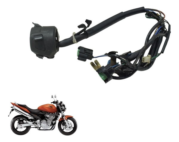 Chave Punho Luz Honda Cb 600f Hornet 04-07 Original