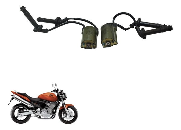 Par Bobina Ignição Honda Cb 600f Hornet 04-07 Original