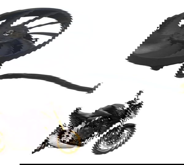 Ventoinha Radiador Honda Cb 1000 R 11-16 Original