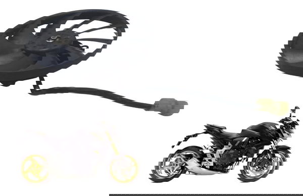 Ventoinha Radiador Honda Cb 1000 R 11-16 Original