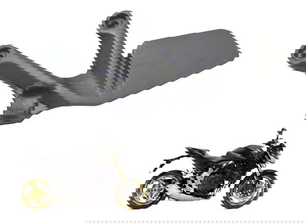 Suporte Pedaleira Dianteira Esq Honda Cb 1000 R 11-16 Origin Cinza-escuro