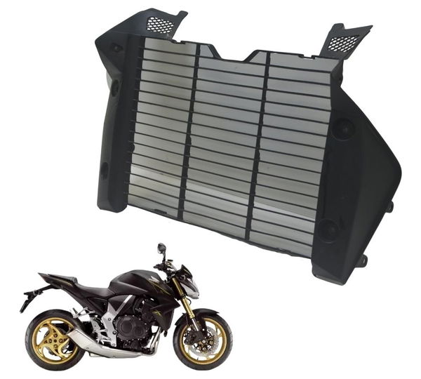 Grade Proteção Radiador Reparado Honda Cb 1000 R 11-16 Origi Preto
