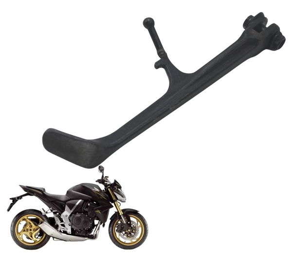 Pedal Descanso Lateral Reparado Honda Cb 1000 R 11-16 Origin Preto