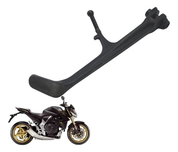 Pedal Descanso Lateral Reparado Honda Cb 1000 R 11-16 Origin Preto
