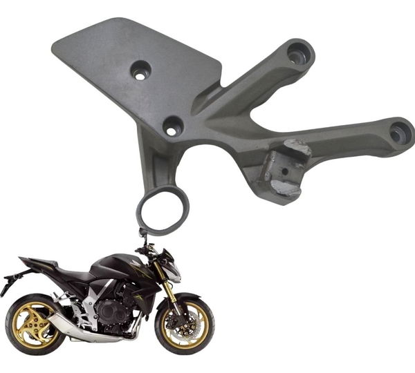 Suporte Pedaleira Diant Dir C/avar Honda Cb 1000 R 11-16 Ori Cinza-escuro