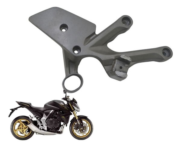 Suporte Pedaleira Diant Dir C/avar Honda Cb 1000 R 11-16 Ori Cinza-escuro