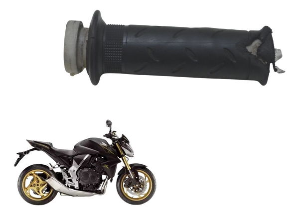 Manopla Dir Acelerador C/ Avaria Honda Cb 1000 R 11-16 Orig Preto