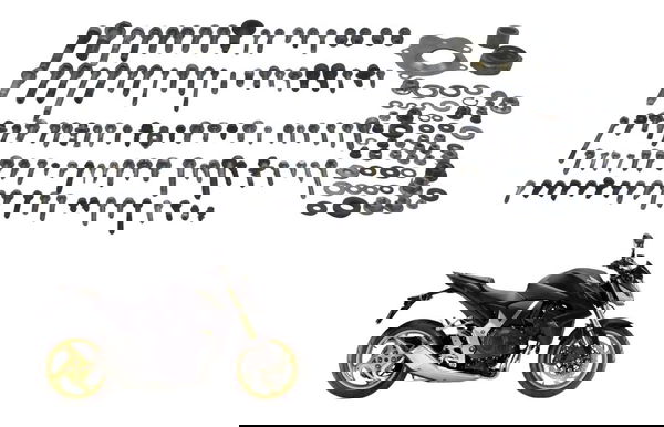 Kit Parafusos Diversos Honda Cb 1000 R 11-16 Original